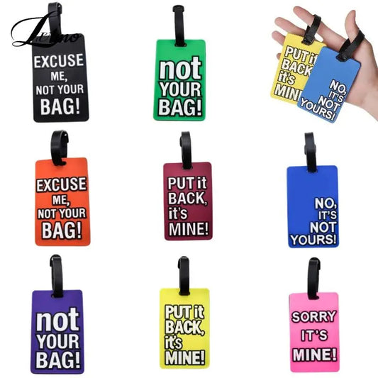 "Not Your Bag" Cute Travel Luggage Tags