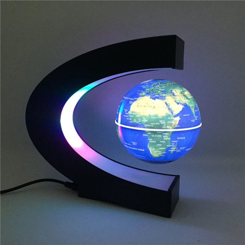 Levitating World Globe Lamp