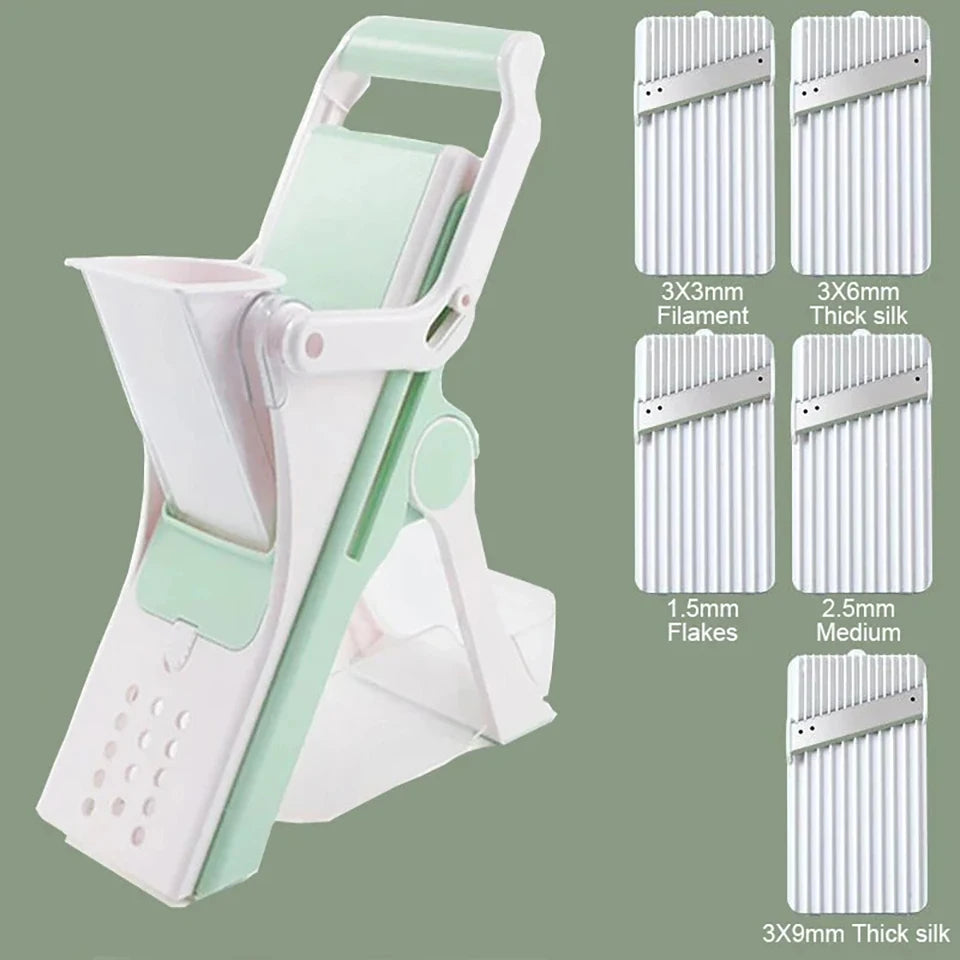 5-in-1 Vegetable Cutter & Mandoline Slicer