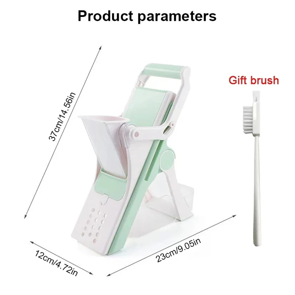 5-in-1 Vegetable Cutter & Mandoline Slicer