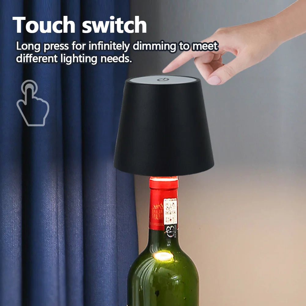 Wireless Wine Bottle Lamp