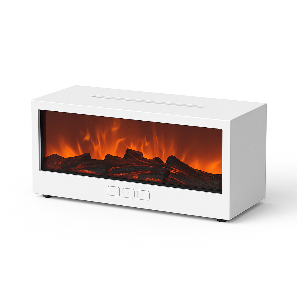 Mini Fireplace Humidifier Aroma Diffuser