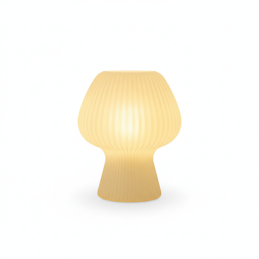 Striped Mushroom Lamp