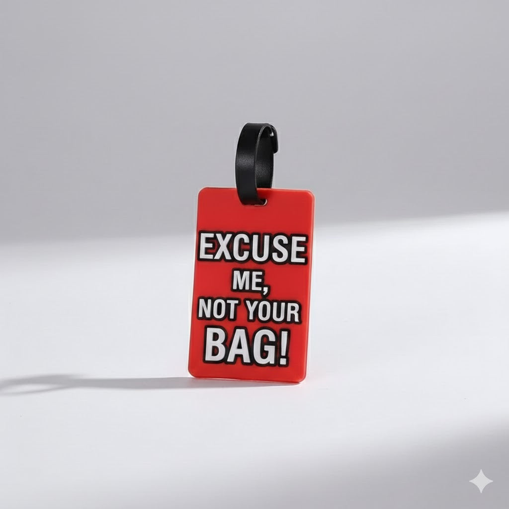 "Not Your Bag" Cute Travel Luggage Tags