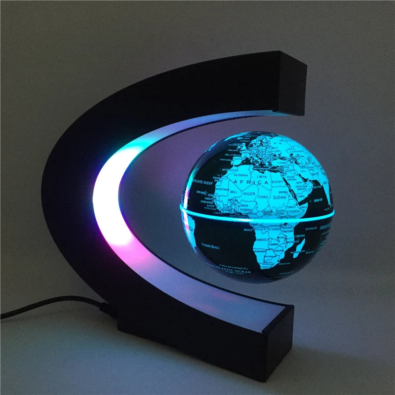 Levitating World Globe Lamp