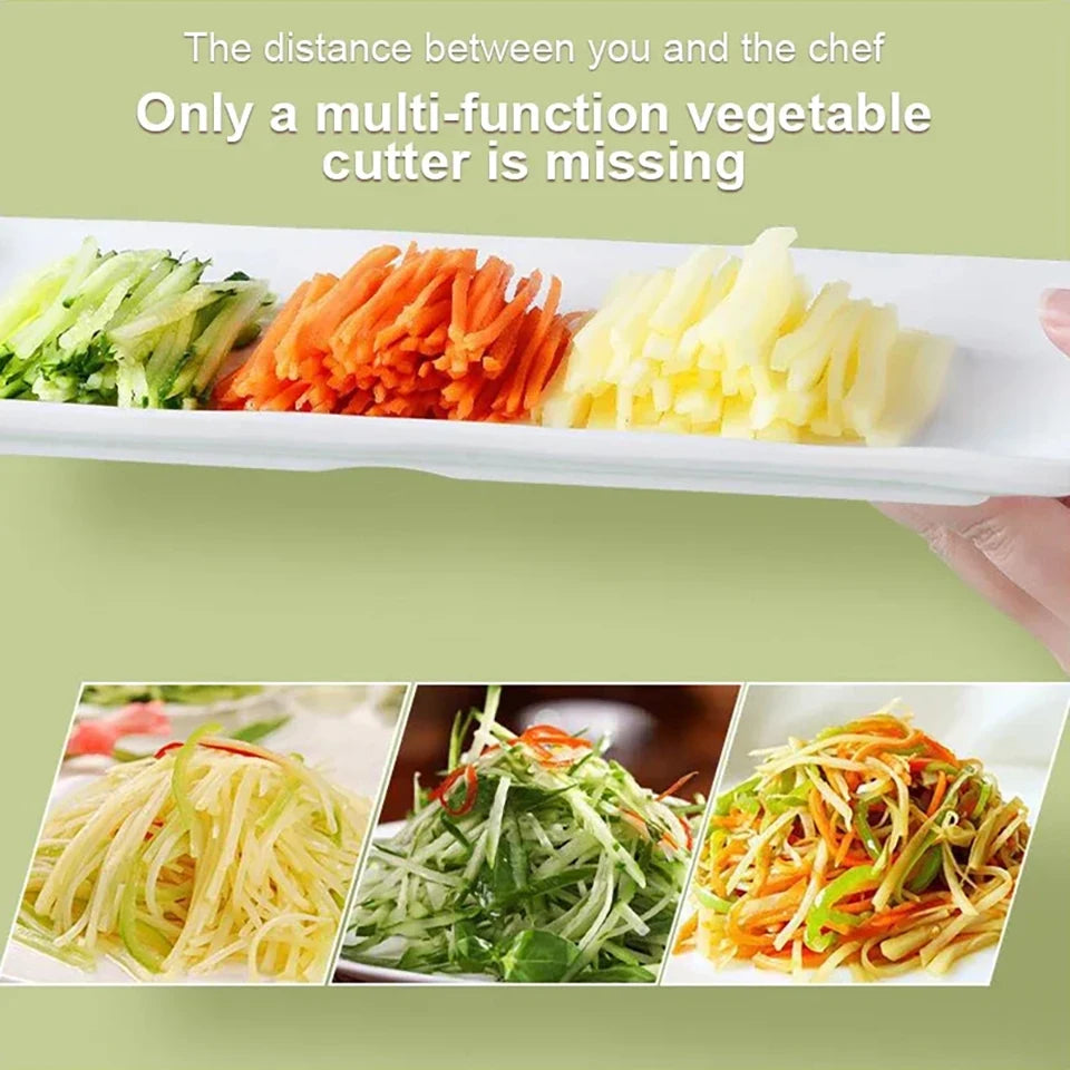 5-in-1 Vegetable Cutter & Mandoline Slicer