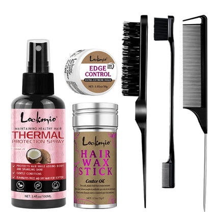 Ultimate Hair Shield: Heat & UV Protection Spray