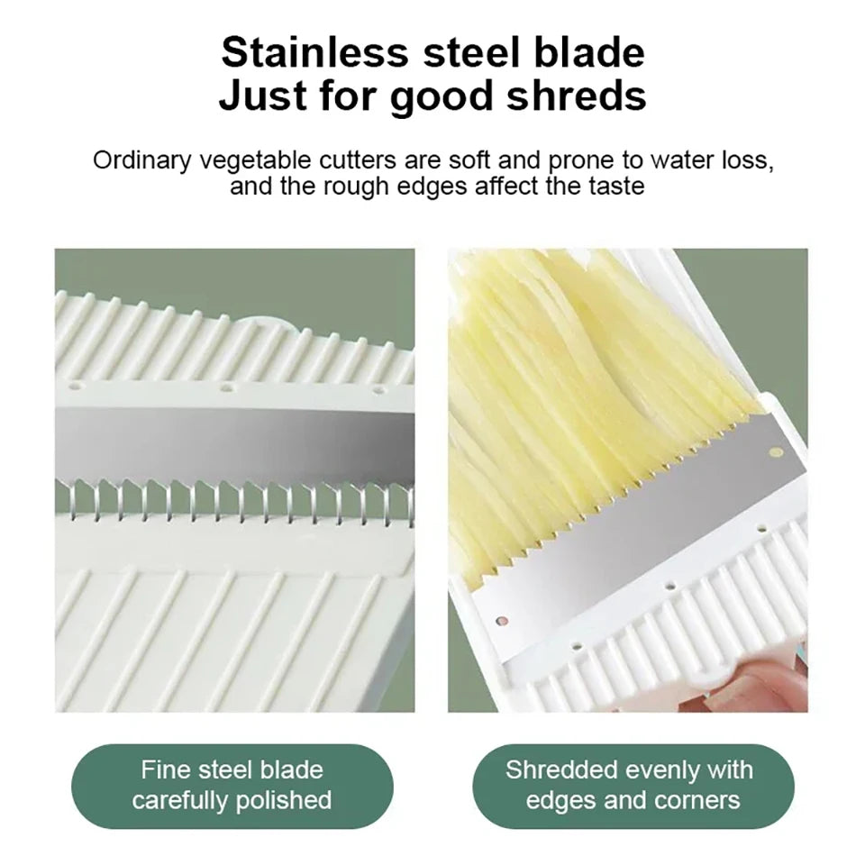 5-in-1 Vegetable Cutter & Mandoline Slicer