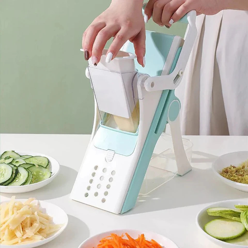 5-in-1 Vegetable Cutter & Mandoline Slicer