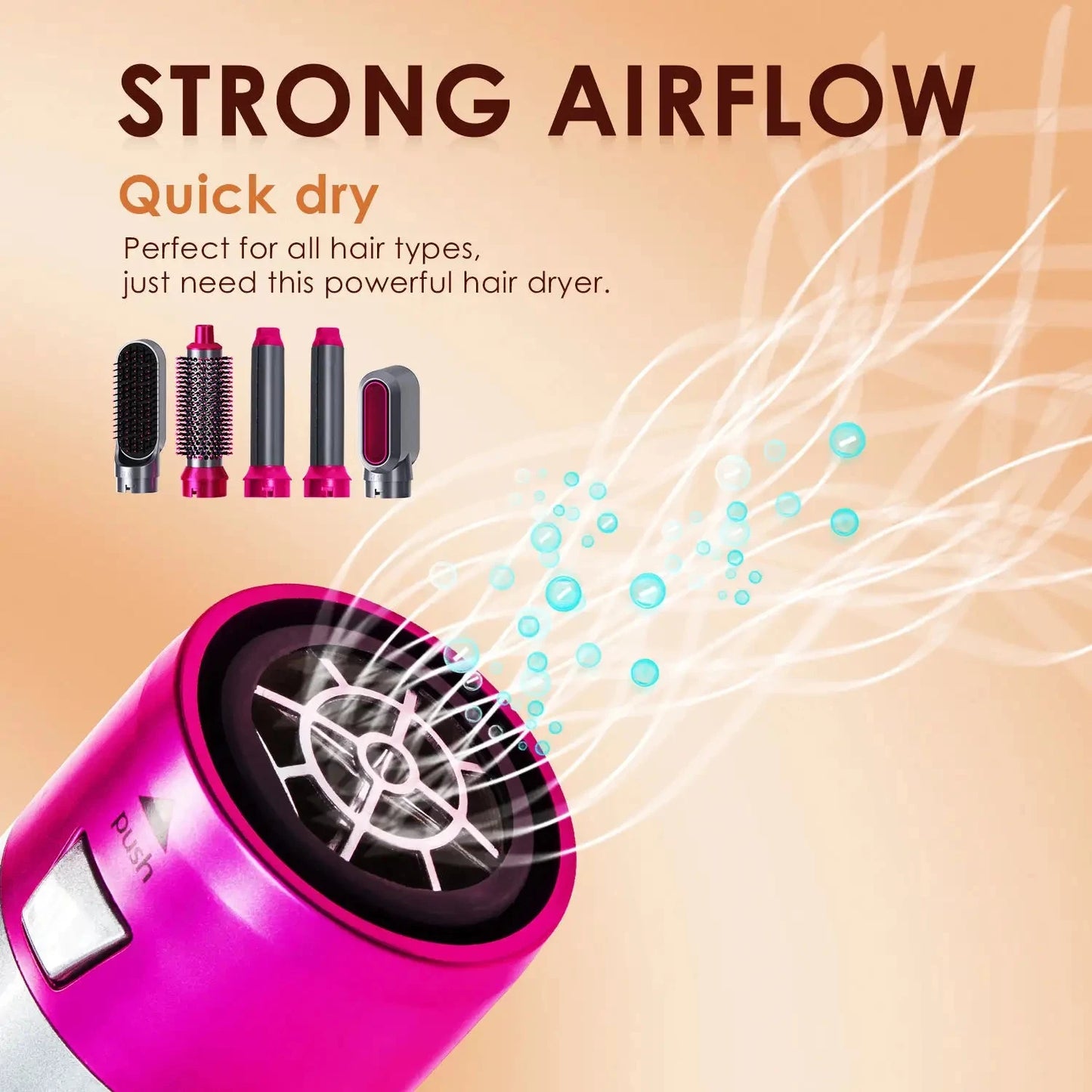 5 in 1 Hair Wrap Wand