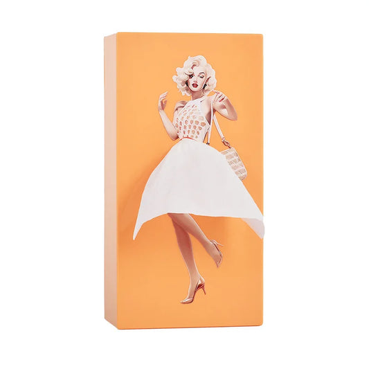 Cartoon Girl Tissue Box Cover
