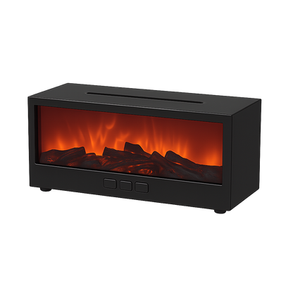 Mini Fireplace Humidifier Aroma Diffuser