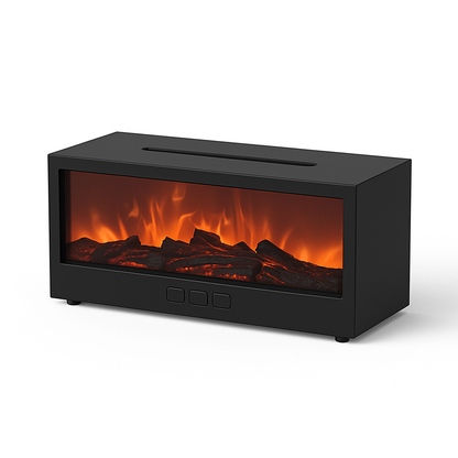 Mini Fireplace Humidifier Aroma Diffuser