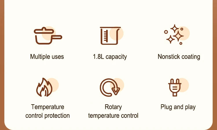 Multi-Function Electric Rice Cooker